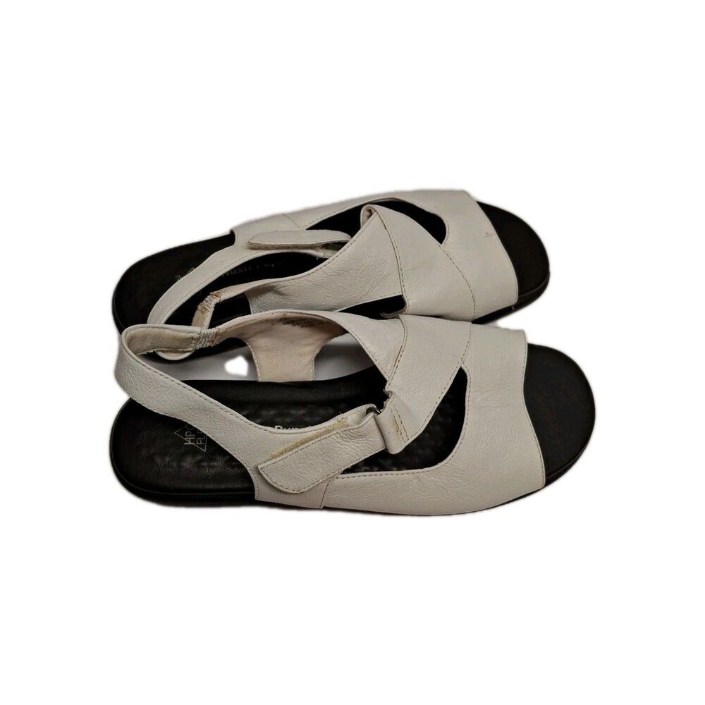 Hush Puppies Womens White HPO2 Flex Sandals Size 8M Style 58825
